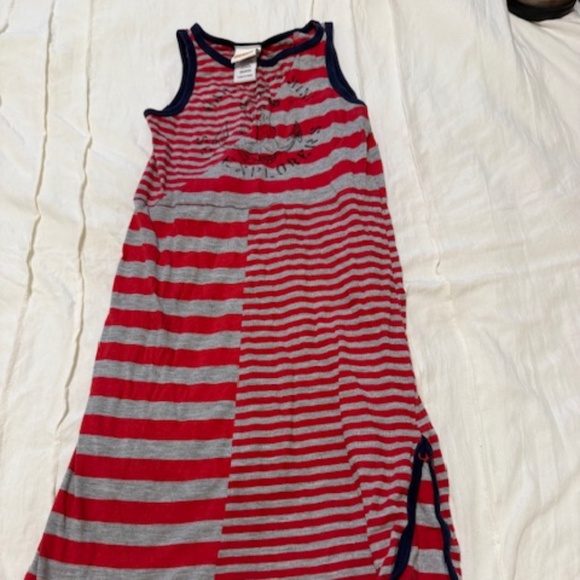 Mini Harajuku- adorable nautical long dress size 4/5